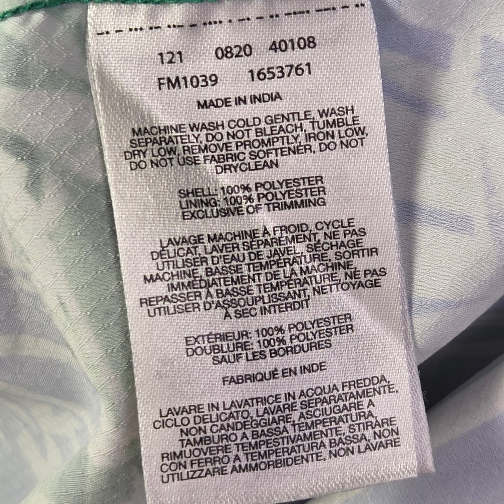 Columbia PFG Mens XL Purple Green‎ Tropical Fish Bamboo Fishing Shirt FM1039 - Picture 4 of 12